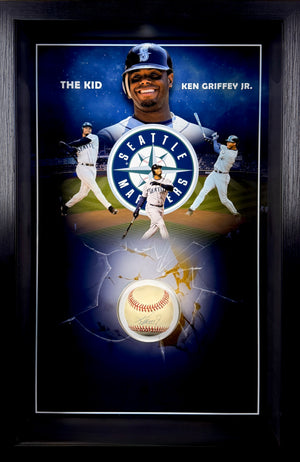 Ken Griffey Jr. - Pelota Autografiada Seattle Mariners