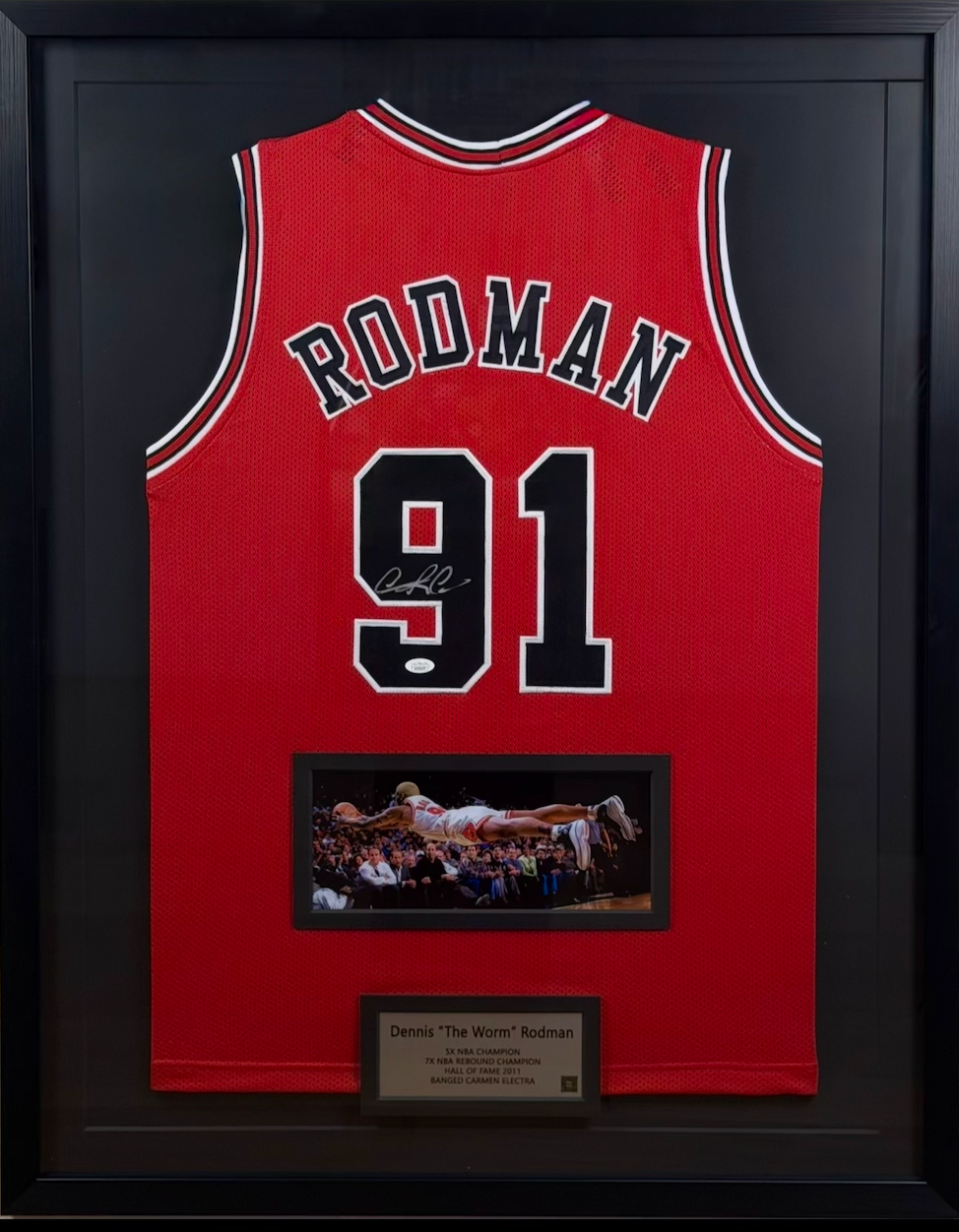 Dennis Rodman - Jersey Autografiada Chicago Bulls
