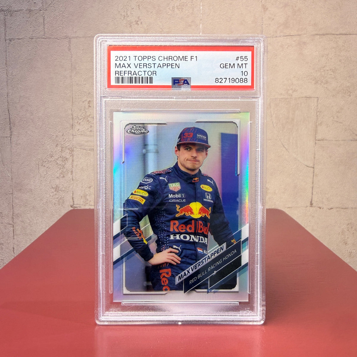 Max Verstappen - Tarjeta Coleccionable (Sin Firma)