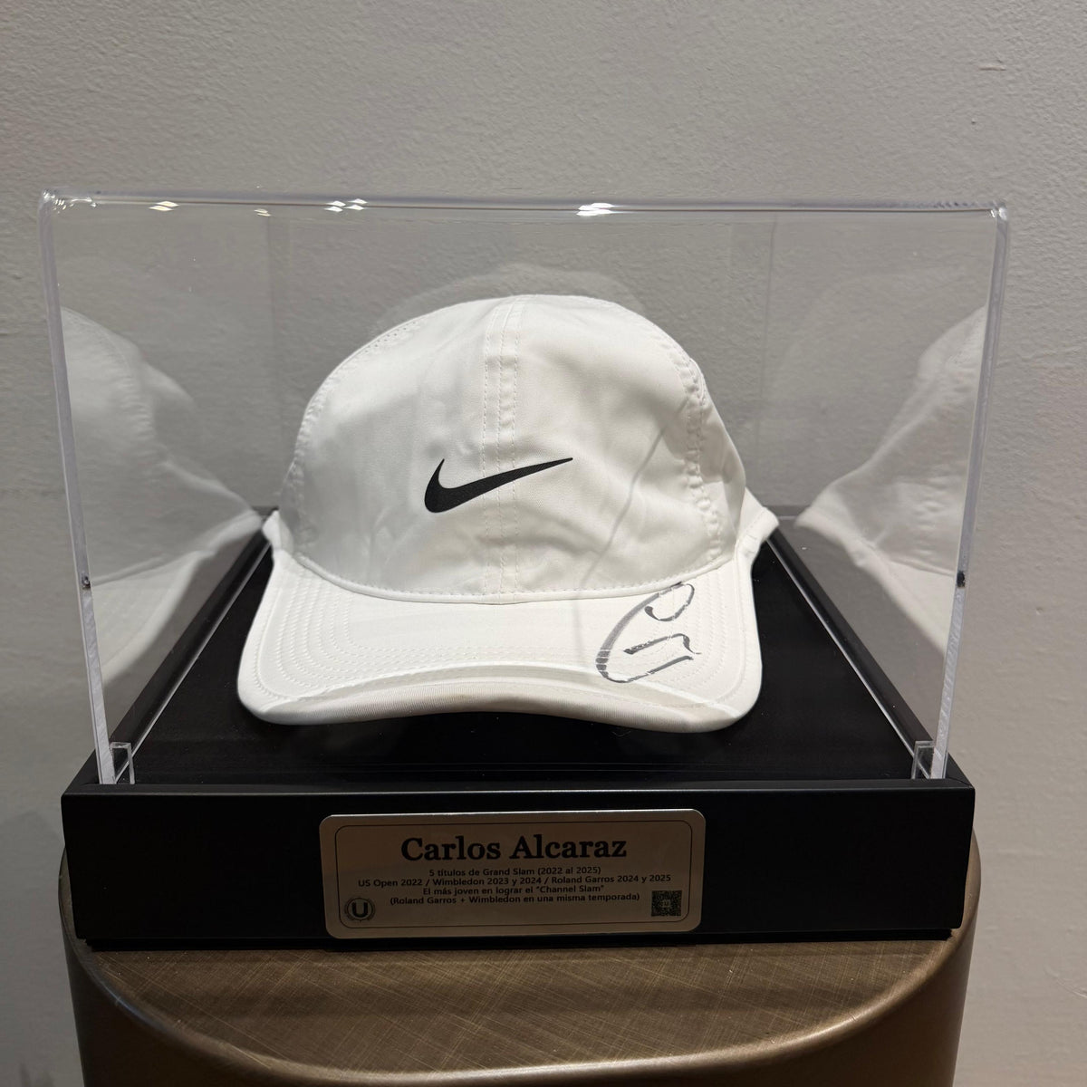 Carlos Alcaráz - Gorra Autografiada Nike